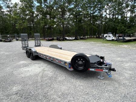 New 2026 Diamond C LPX208 Equipment Trailer 7x24 with 8K Axles & #13,740 lbs Payload