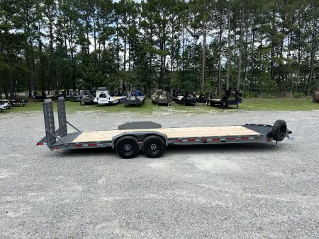 New 2026 Diamond C LPX208 Equipment Trailer 7x24 with 8K Axles & #13,740 lbs Payload