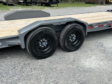 New 2026 Diamond C LPX208 Equipment Trailer 7x24 with 8K Axles & #13,740 lbs Payload