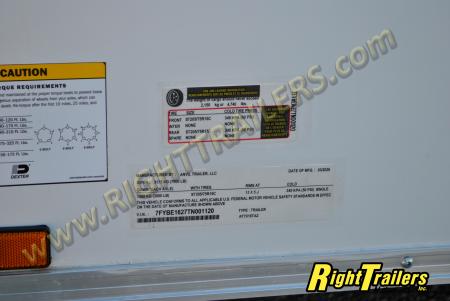 New 2026 7X16 ANVIL Cargo Trailer