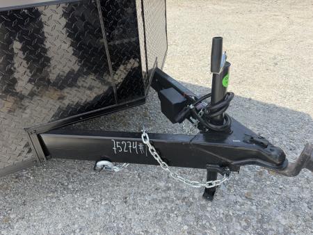New 2026 Rock Solid Cargo 7'x16'x7' Cargo / Enclosed Trailer Black Out Package