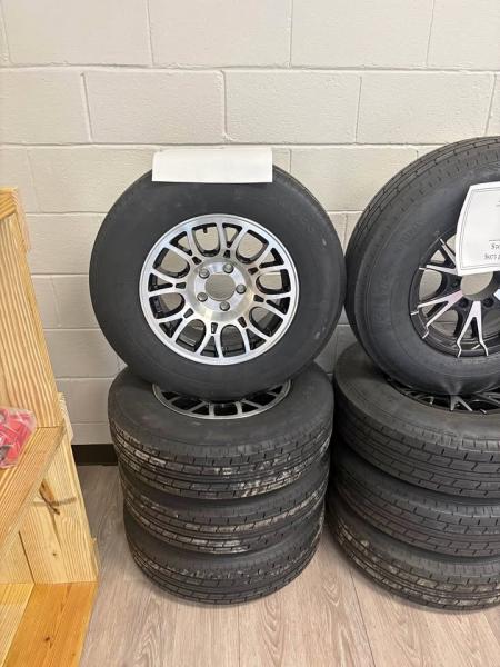 New 2026 5 lug Aluminum Wheels and Tires