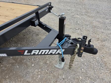 New 2026 Lamar 83X20 TANDEM 10K CAR HAULER W/2' STEEL DOVE & SLIDEOUT RAMPS
