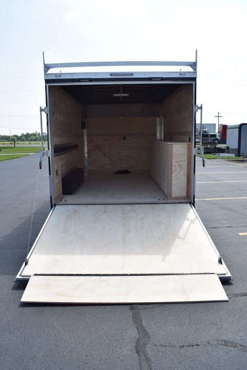 New 2026 United UXT 8.5x16 Pro Contractor w/ Ladder Racks, Tool Crib & 30A Electrical