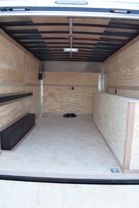 New 2026 United UXT 8.5x16 Pro Contractor w/ Ladder Racks, Tool Crib & 30A Electrical