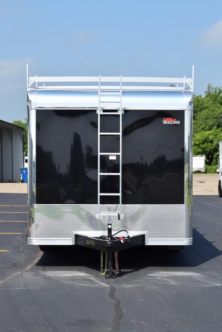 New 2026 United UXT 8.5x16 Pro Contractor w/ Ladder Racks, Tool Crib & 30A Electrical
