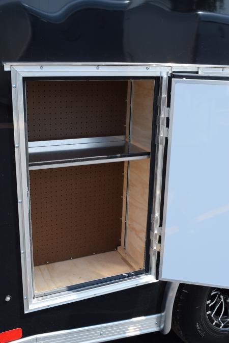 New 2026 United UXT 8.5x16 Pro Contractor w/ Ladder Racks, Tool Crib & 30A Electrical