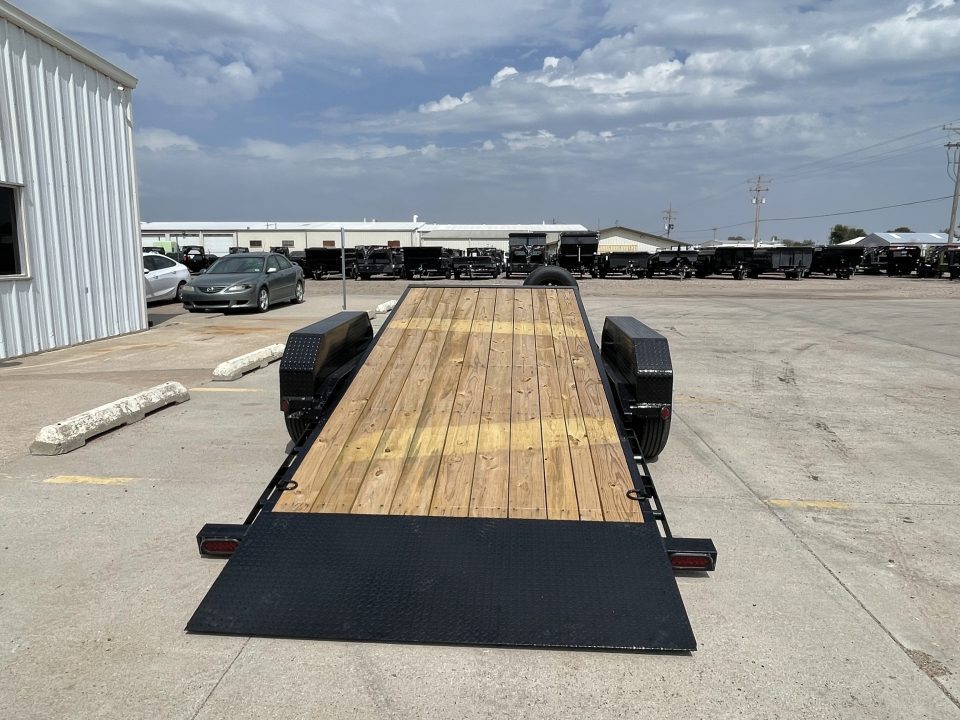 New 2027 PJ T6202 Tilt Trailer for Sale in Kansas | 20' x 83" 14K GVWR Hydraulic Tilt Equipment Trailer