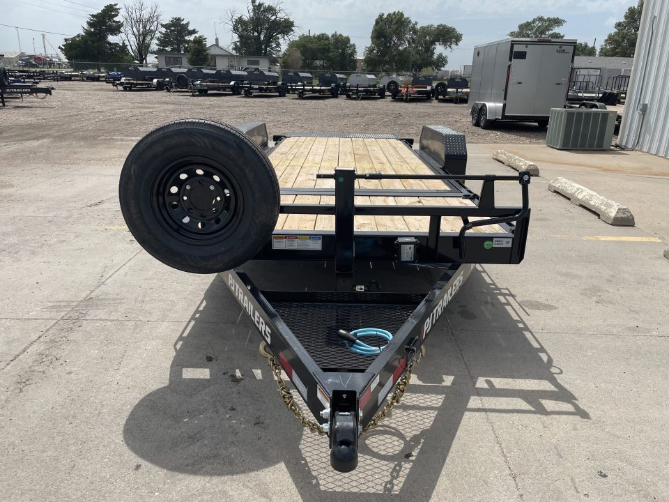 New 2027 PJ T6202 Tilt Trailer for Sale in Kansas | 20' x 83" 14K GVWR Hydraulic Tilt Equipment Trailer