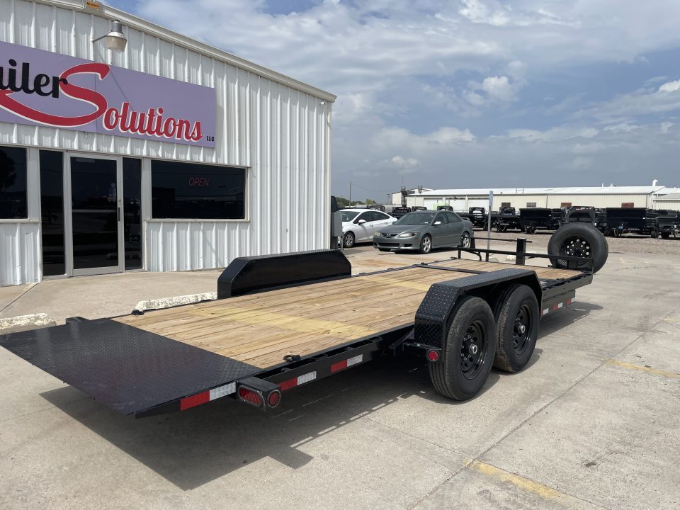 New 2027 PJ T6202 Tilt Trailer for Sale in Kansas | 20' x 83" 14K GVWR Hydraulic Tilt Equipment Trailer