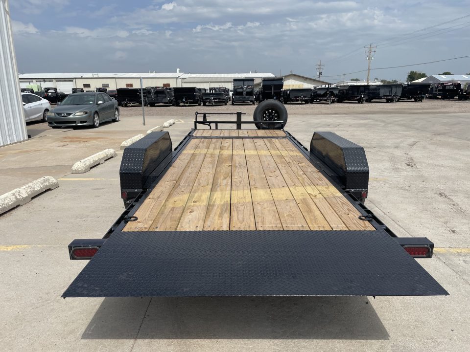 New 2027 PJ T6202 Tilt Trailer for Sale in Kansas | 20' x 83" 14K GVWR Hydraulic Tilt Equipment Trailer