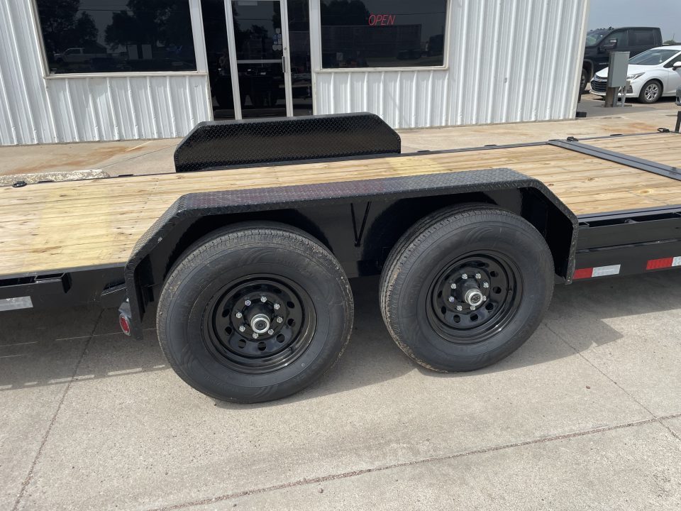 New 2027 PJ T6202 Tilt Trailer for Sale in Kansas | 20' x 83" 14K GVWR Hydraulic Tilt Equipment Trailer