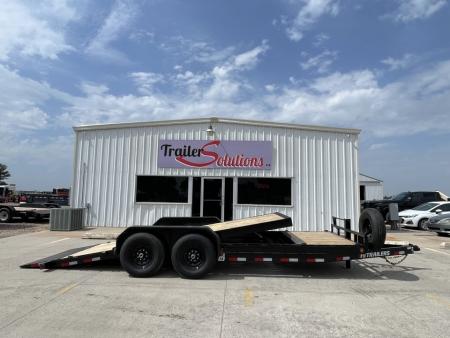 New 2027 PJ T6202 Tilt Trailer for Sale in Kansas | 20' x 83" 14K GVWR Hydraulic Tilt Equipment Trailer