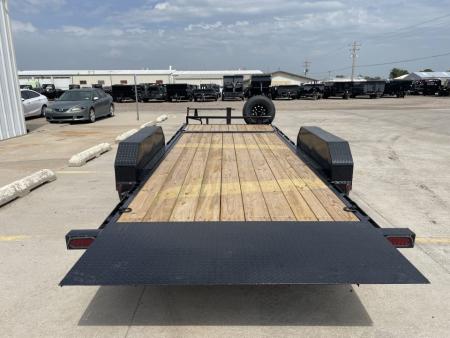 New 2027 PJ T6202 Tilt Trailer for Sale in Kansas | 20' x 83" 14K GVWR Hydraulic Tilt Equipment Trailer