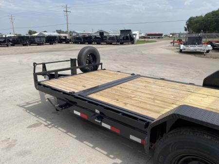 New 2027 PJ T6202 Tilt Trailer for Sale in Kansas | 20' x 83" 14K GVWR Hydraulic Tilt Equipment Trailer