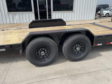 New 2027 PJ T6202 Tilt Trailer for Sale in Kansas | 20' x 83" 14K GVWR Hydraulic Tilt Equipment Trailer
