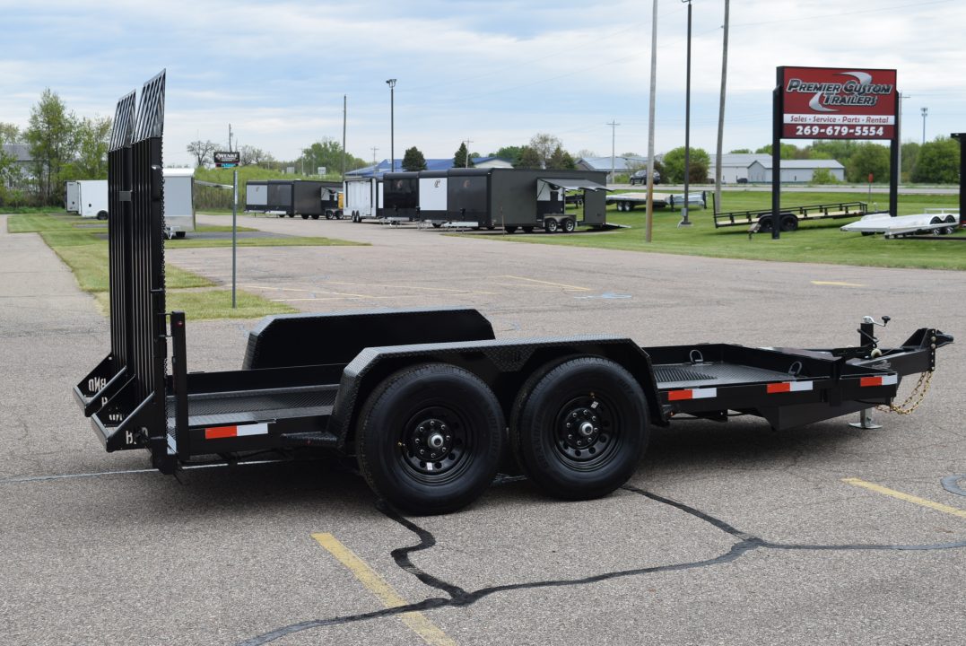 New BND 6.5x14 SCISSOR LIFT TRAILER w/ 7000LB AXLES