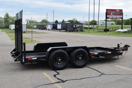 New BND 6.5x14 SCISSOR LIFT TRAILER w/ 7000LB AXLES