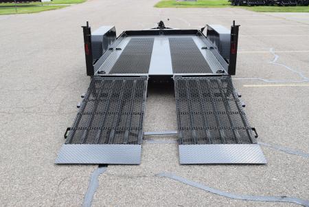 New BND 6.5x14 SCISSOR LIFT TRAILER w/ 7000LB AXLES