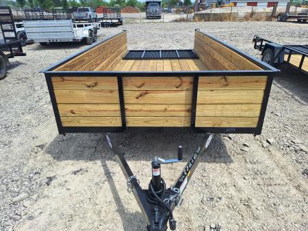 New 2026 AMO 82x16 Tandem Axle High Woodside Utility Trailer