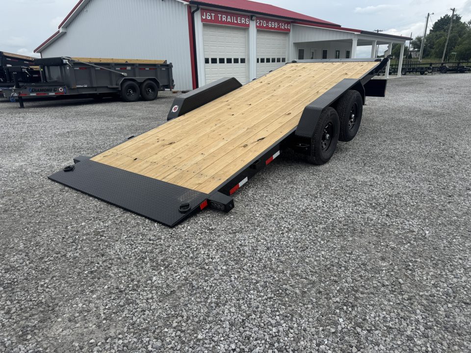New 2026 Load Trail 83"x20' 14,000# GVWR Power Hydraulic Tilt Equipment Trailer