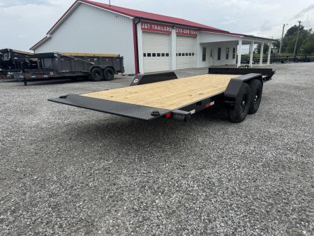 New 2026 Load Trail 83"x20' 14,000# GVWR Power Hydraulic Tilt Equipment Trailer