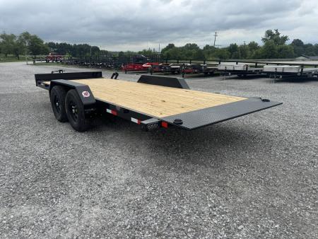 New 2026 Load Trail 83"x20' 14,000# GVWR Power Hydraulic Tilt Equipment Trailer