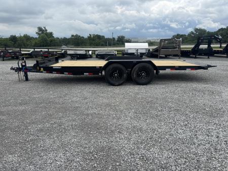 New 2026 Load Trail 83"x20' 14,000# GVWR Power Hydraulic Tilt Equipment Trailer