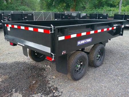 New 2026 Sure-Trac 6x10 Deck Over Dump Trailer 7K