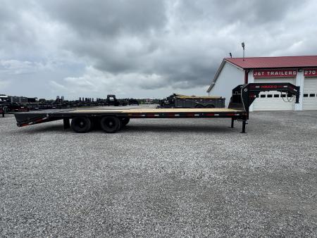 New 2027 MAXX-D LKX 102"x30" Dual Tandem Gooseneck Equipment Trailer