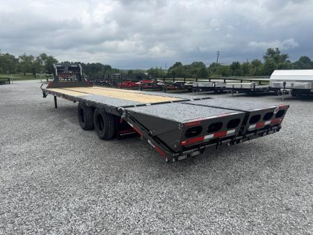 New 2027 MAXX-D LKX 102"x30" Dual Tandem Gooseneck Equipment Trailer