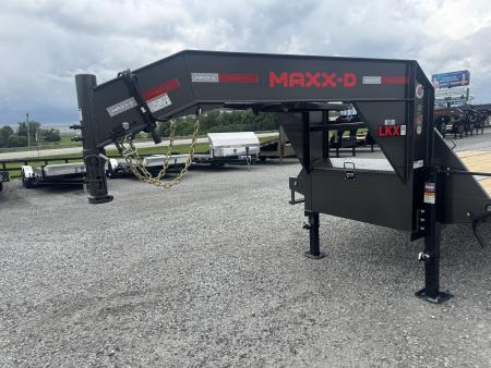New 2027 MAXX-D LKX 102"x30" Dual Tandem Gooseneck Equipment Trailer