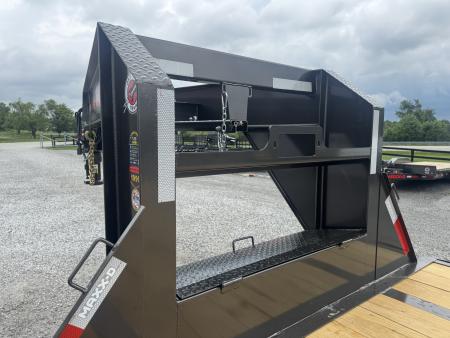 New 2027 MAXX-D LKX 102"x30" Dual Tandem Gooseneck Equipment Trailer