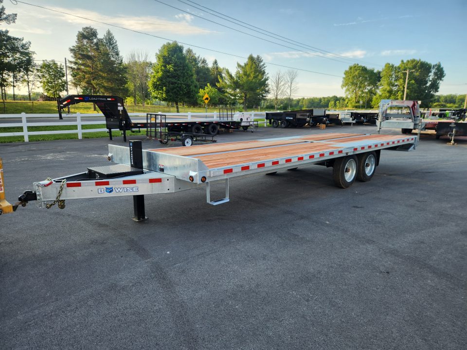 New 2026 BWISE THD24-17 Equipment Trailer