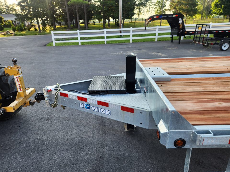 New 2026 BWISE THD24-17 Equipment Trailer