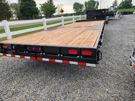 New 2026 BWISE THD15 102x24 15.4K Deckover Equipment Trailer