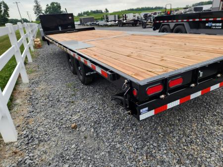 New 2026 BWISE THD15 102x24 15.4K Deckover Equipment Trailer