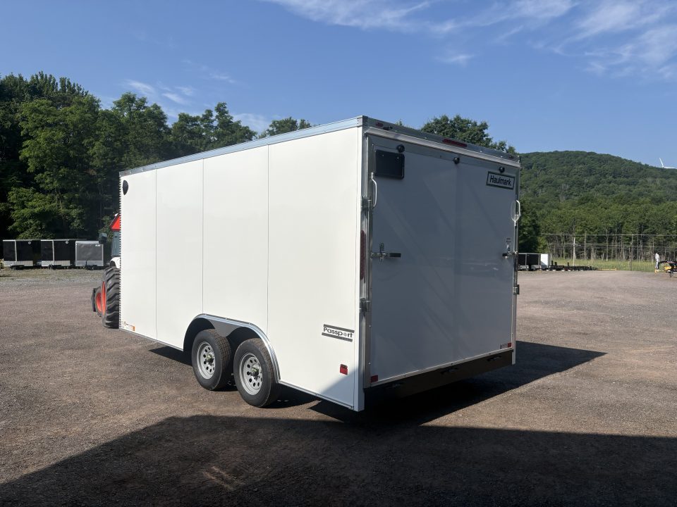New 2026 Haulmark Passport Deluxe 8.5x16 7' Interior Height Cargo / Enclosed Trailer with Ramp Door