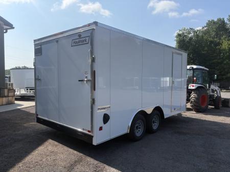 New 2026 Haulmark Passport Deluxe 8.5x16 7' Interior Height Cargo / Enclosed Trailer with Ramp Door