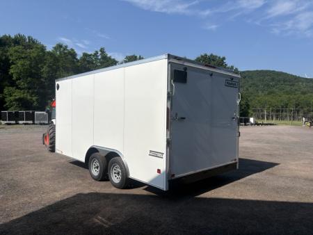 New 2026 Haulmark Passport Deluxe 8.5x16 7' Interior Height Cargo / Enclosed Trailer with Ramp Door