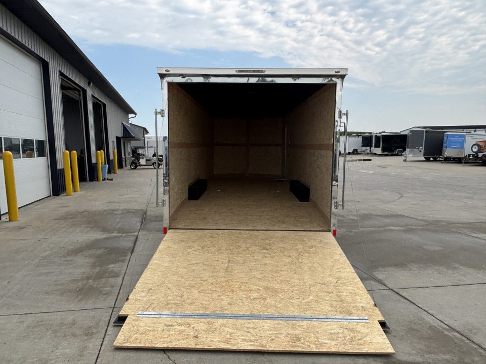 New 2026 Cross Trailers Black 8'x24' 10k Alpha Flat Top V-Nose Enclosed Cargo Trailer Cargo / Enclosed Trailer