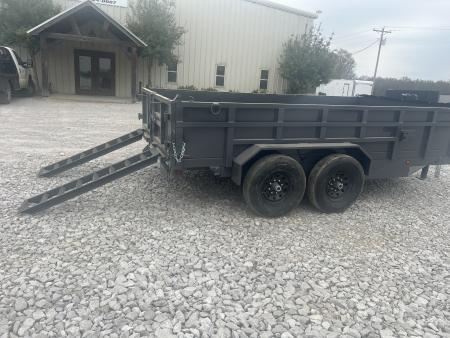New 2026 Triple R 7X16 DUMP TRAILER TARP, RAMPS SPREADER GATE 14K