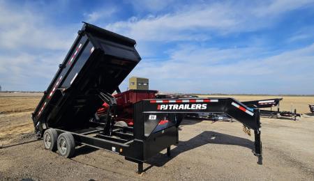 New 2027 PJ Trailers 16' HD Low-Pro (DE) Dump Trailer