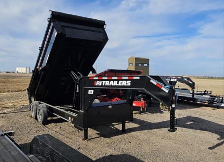 New 2027 PJ Trailers 16' HD Low-Pro (DE) Dump Trailer
