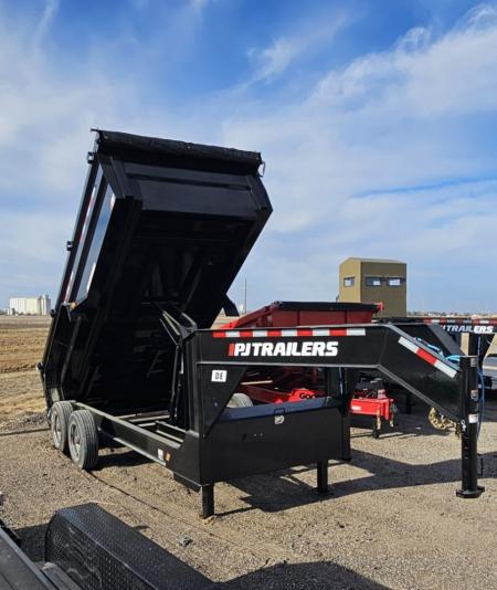 New 2027 PJ Trailers 16' HD Low-Pro (DE) Dump Trailer