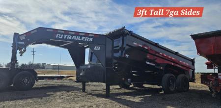 New 2027 PJ Trailers 16' HD Low-Pro (DE) Dump Trailer
