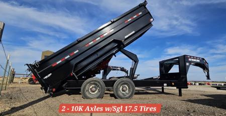 New 2027 PJ Trailers 16' HD Low-Pro (DE) Dump Trailer