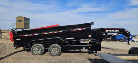 New 2027 PJ Trailers 16' HD Low-Pro (DE) Dump Trailer