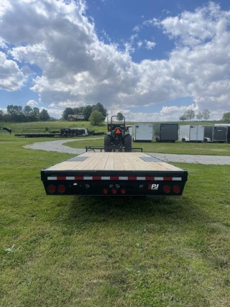 New 2026 PJ Trailers 14K 102" x 20' F8 Deckover Trailer W/ SLIDE-IN RAMPS