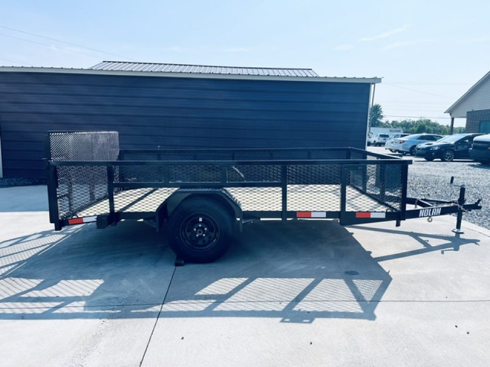 New 2026 Nolan 7X12 3K Landscape Utility Trailer w/2ft Mesh